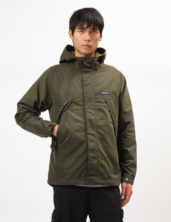 Patagonia Waxed Cotton Jacket - Basin Green