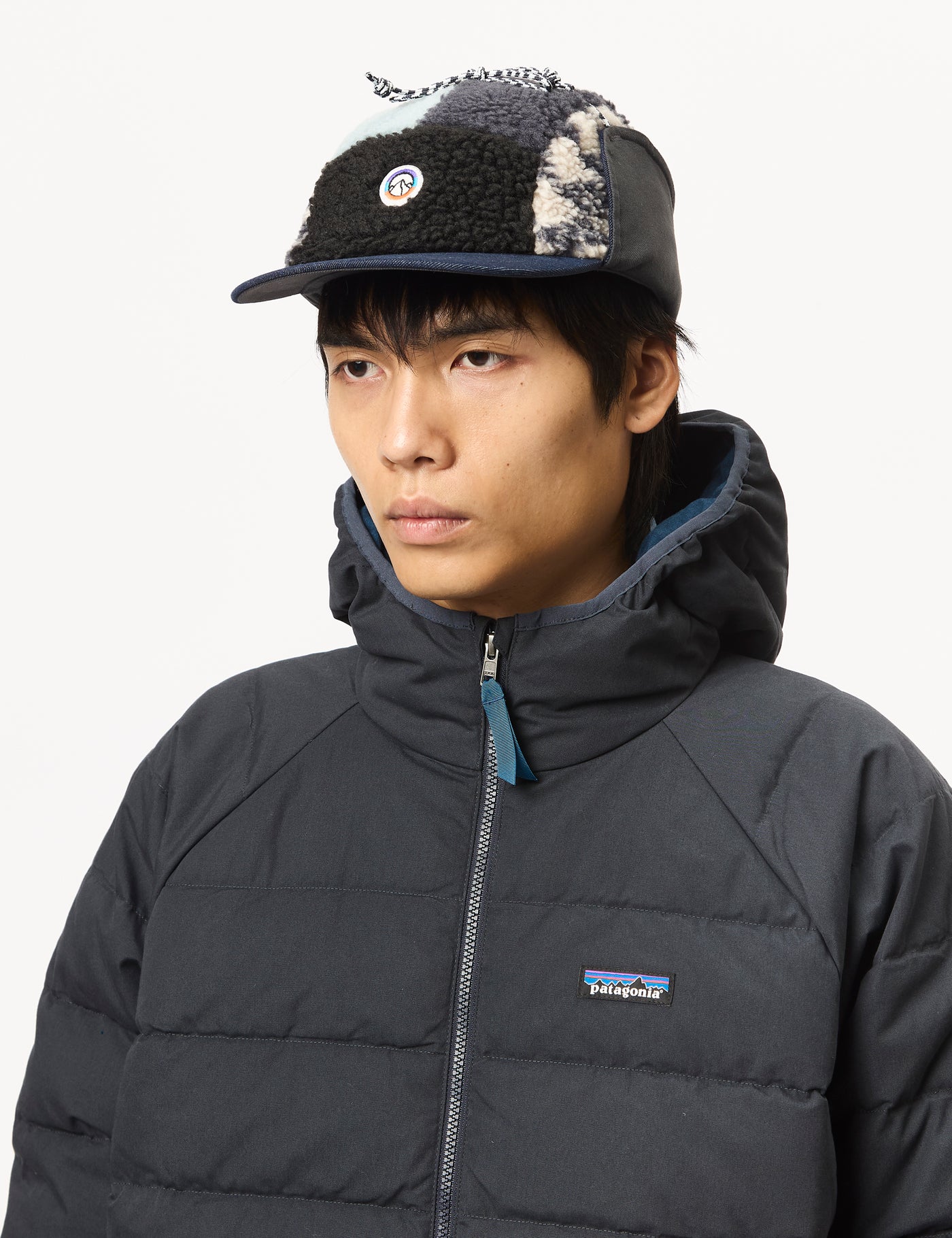 Patagonia Cotton Down Jacket - Pitch Blue | Urban Excess. – URBAN