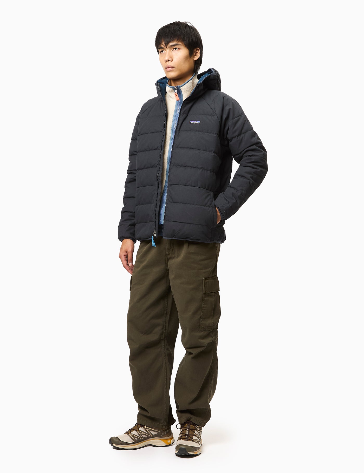 Patagonia Cotton Down Jacket - Pitch Blue | Urban Excess. – URBAN