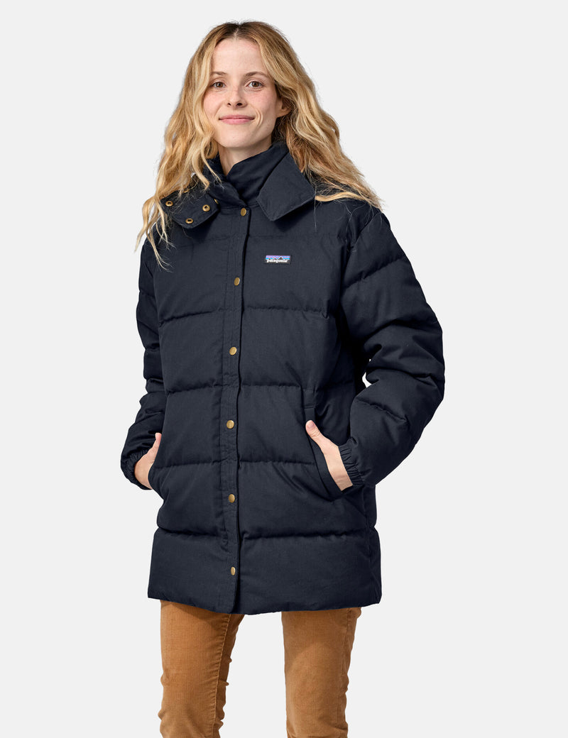 Patagonia Women s Cotton Down Parka Pitch Blue