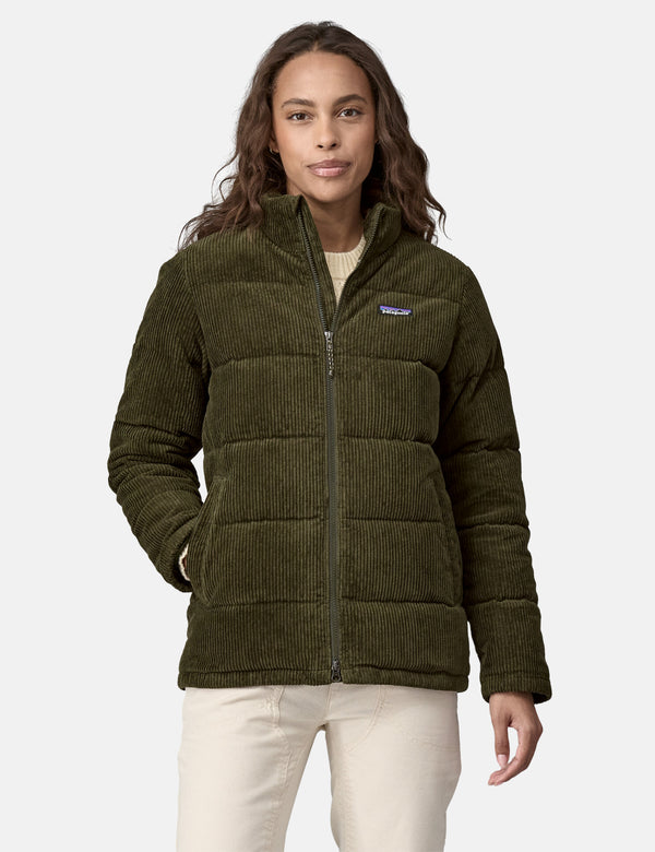 Patagonia Women's Cord Fjord Coat - Pine Needle Green