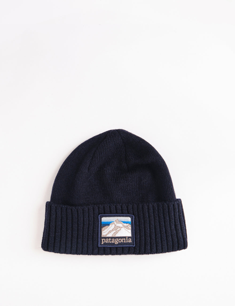 Patagonia Brodeo Line Logo Ridge Beanie - Navy Blue | Urban  display picture 3