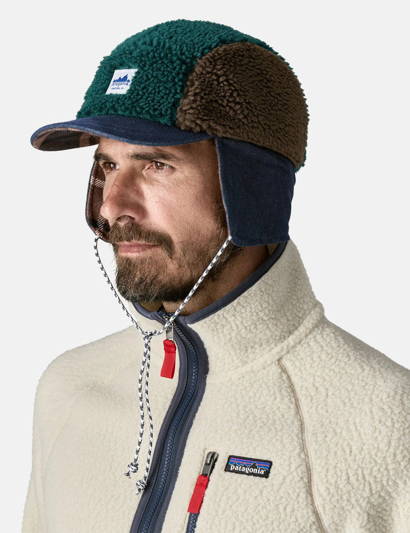 Patagonia Range Earflap Cap - Cascade Green