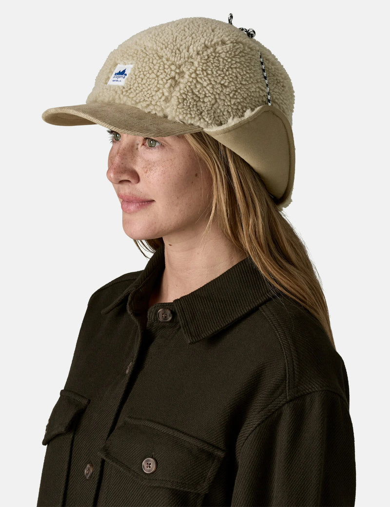 Patagonia Range Earflap Cap - Pelican Beige