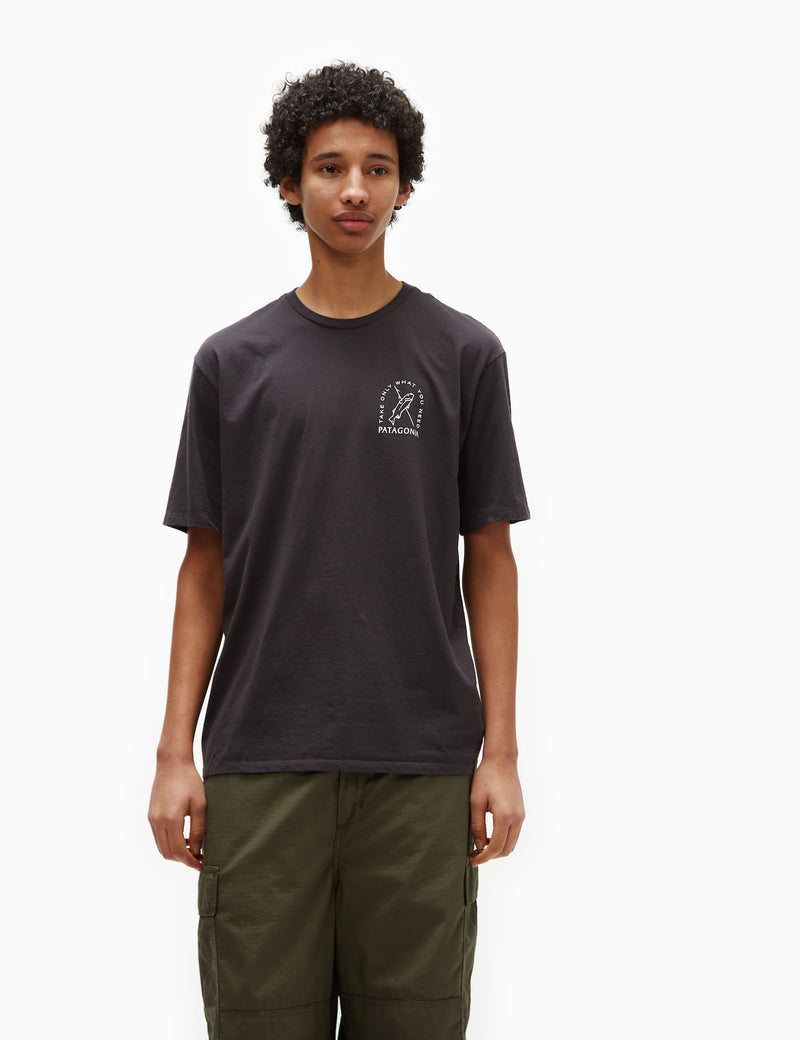 Patagonia CTA Organic Humble Harvest T-Shirt - Ink Black