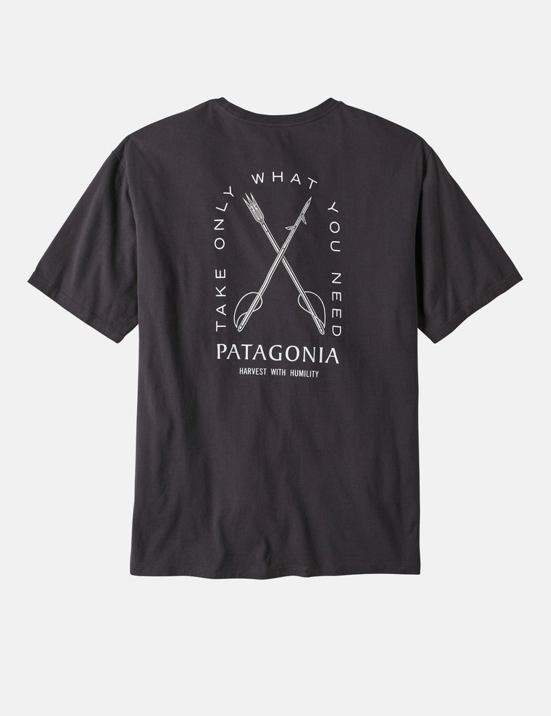 Patagonia CTA Organic Humble Harvest T-Shirt - Ink Black