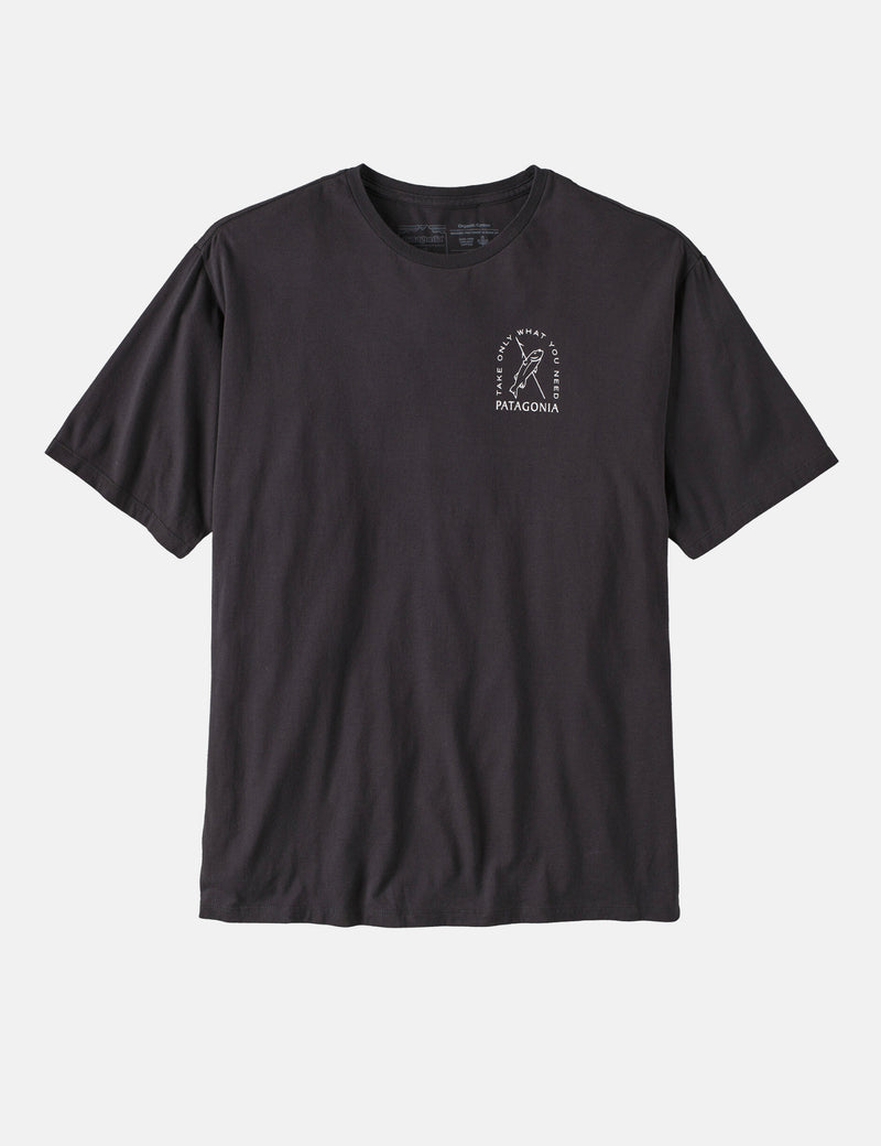 Patagonia CTA Organic Humble Harvest T-Shirt - Ink Black