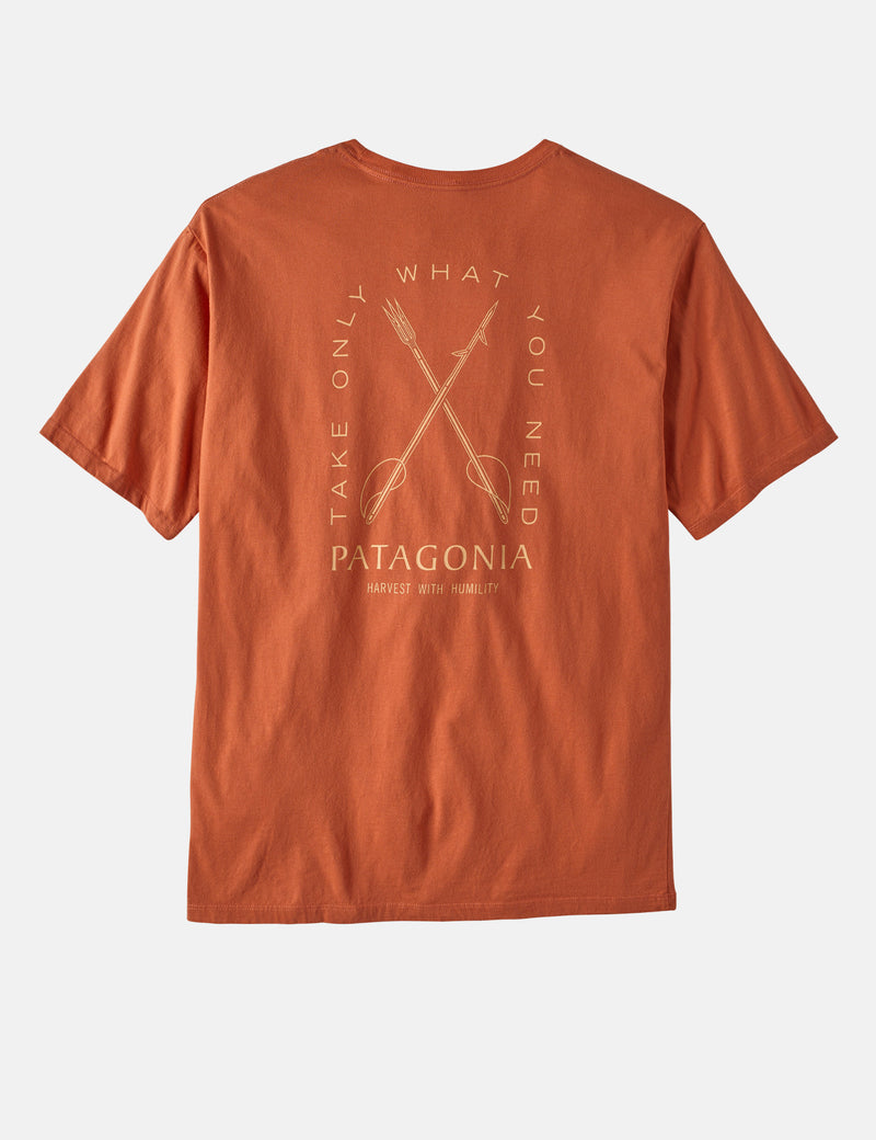 Patagonia CTA Organic Humble Harvest T-Shirt - Sienna Clay