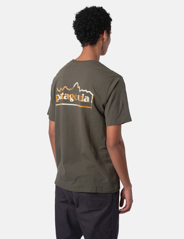 Patagonia Unity Fitz Responsibili-Tee T-Shirt - Basin Green