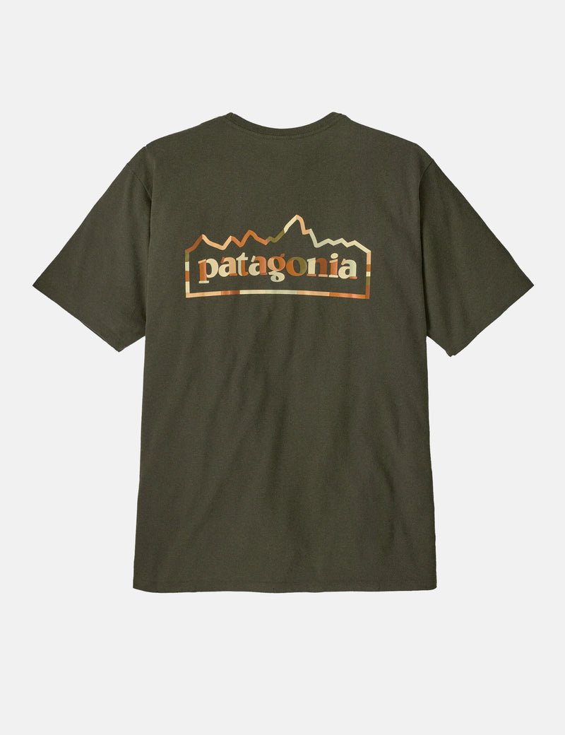 Patagonia Unity Fitz Responsibili-Tee T-Shirt - Basin Green