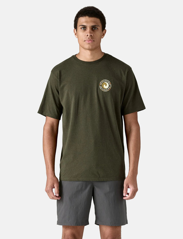 Patagonia Unity Fitz Responsibili-Tee T-Shirt - Basin Green