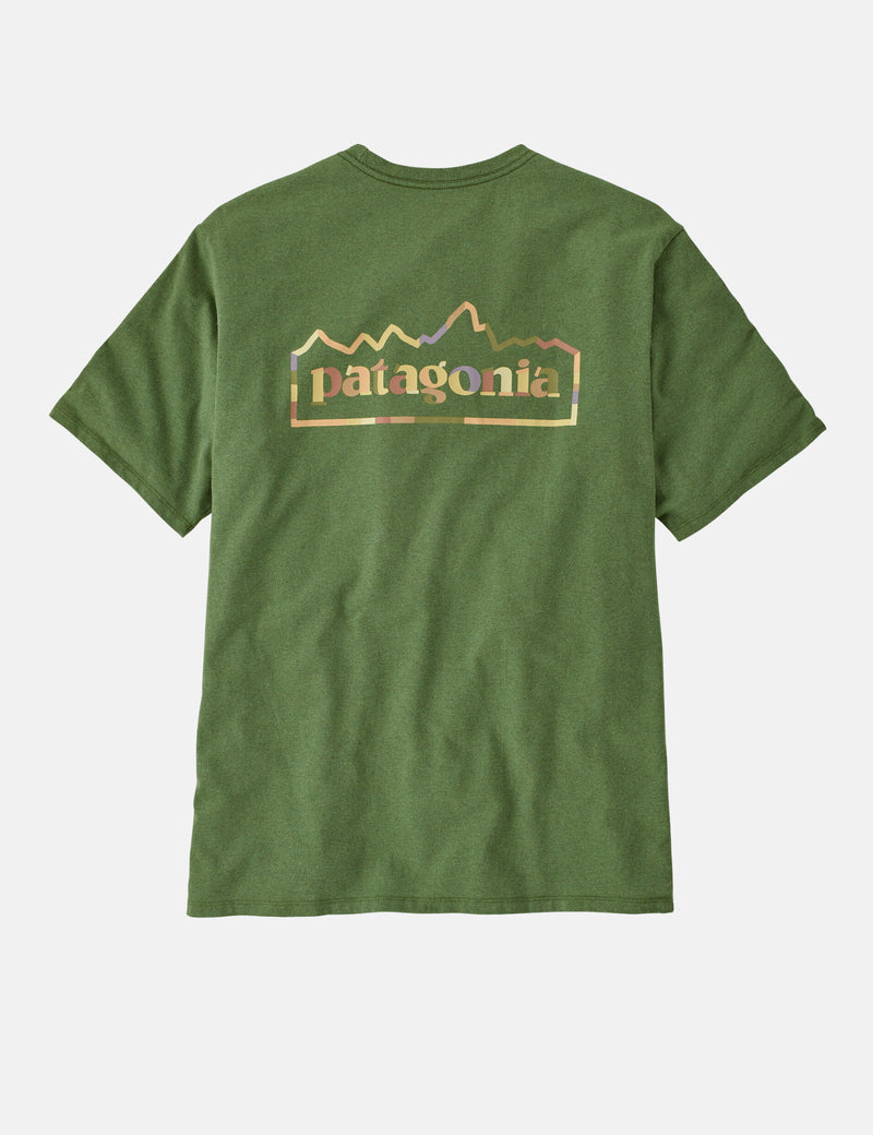 Patagonia Unity Fitz Responsibili-Tee T-Shirt - Terrain Green