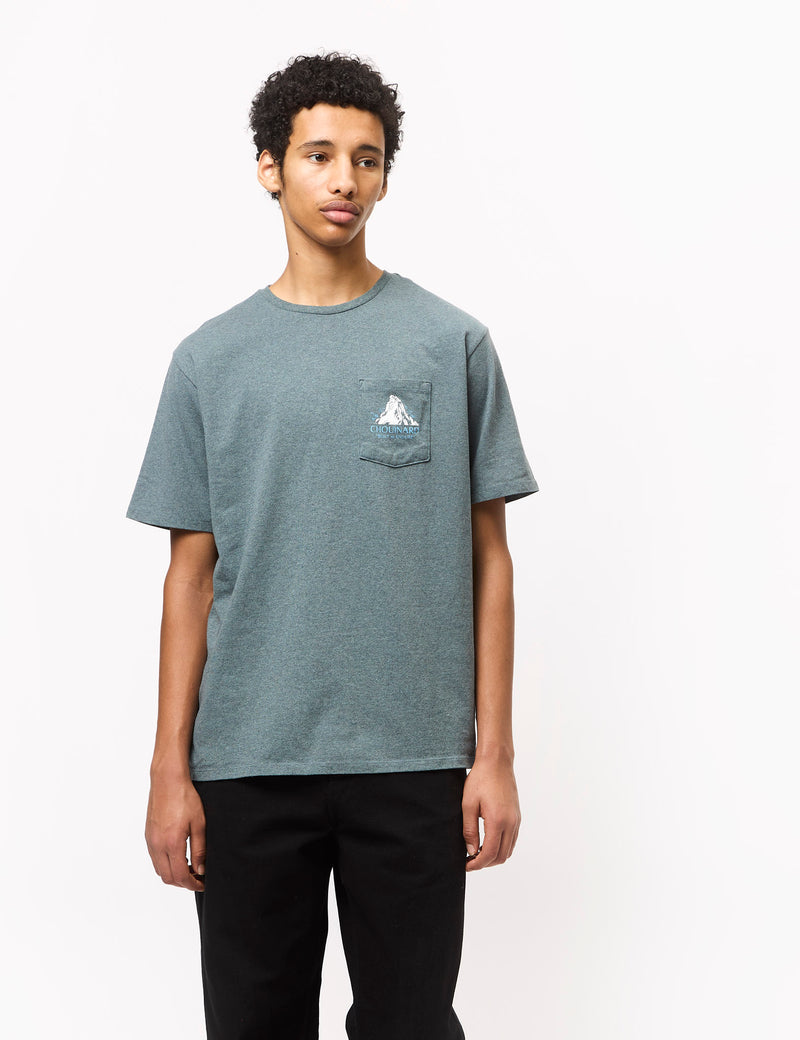 Patagonia Chouinard Crest Pocket Responsibili-Tee T-Shirt - Nouveau Green