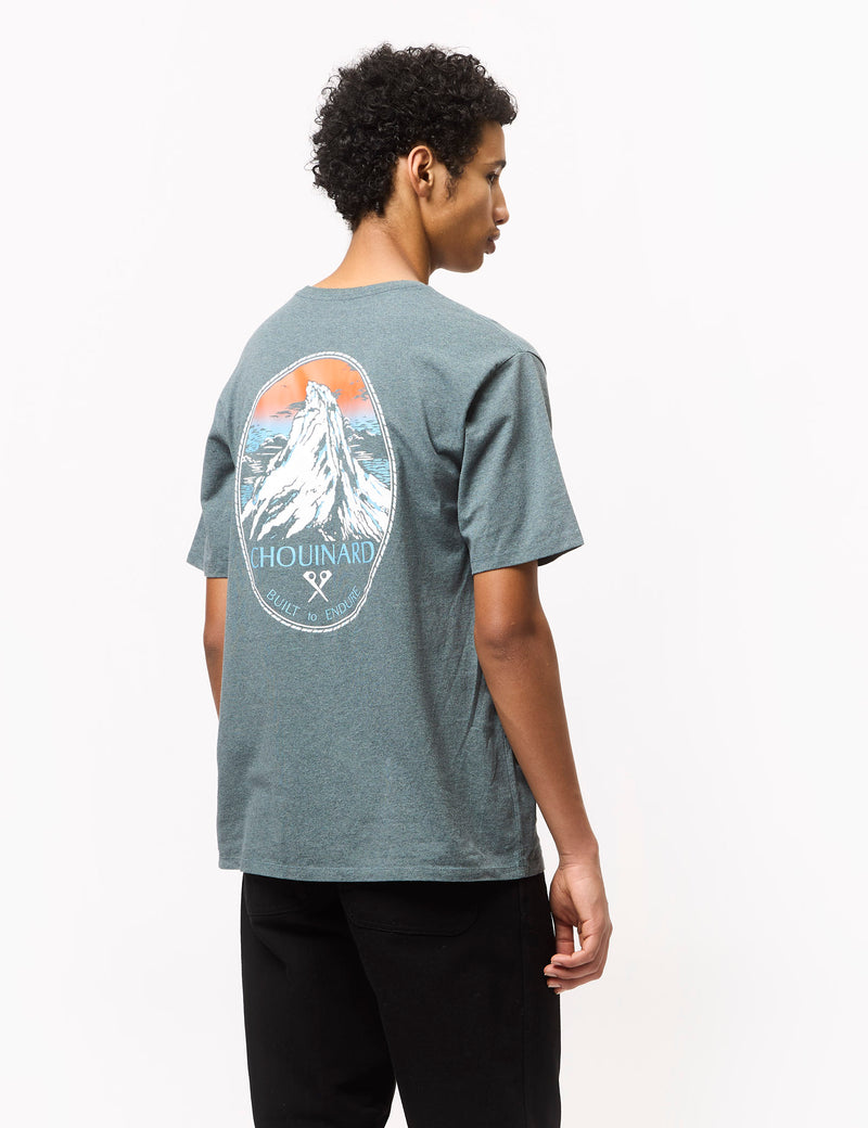 Patagonia Chouinard Crest Pocket Responsibili-Tee T-Shirt - Nouveau Green