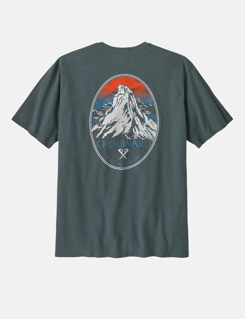 Patagonia Chouinard Crest Pocket Responsibili-Tee T-Shirt - Nouveau Green