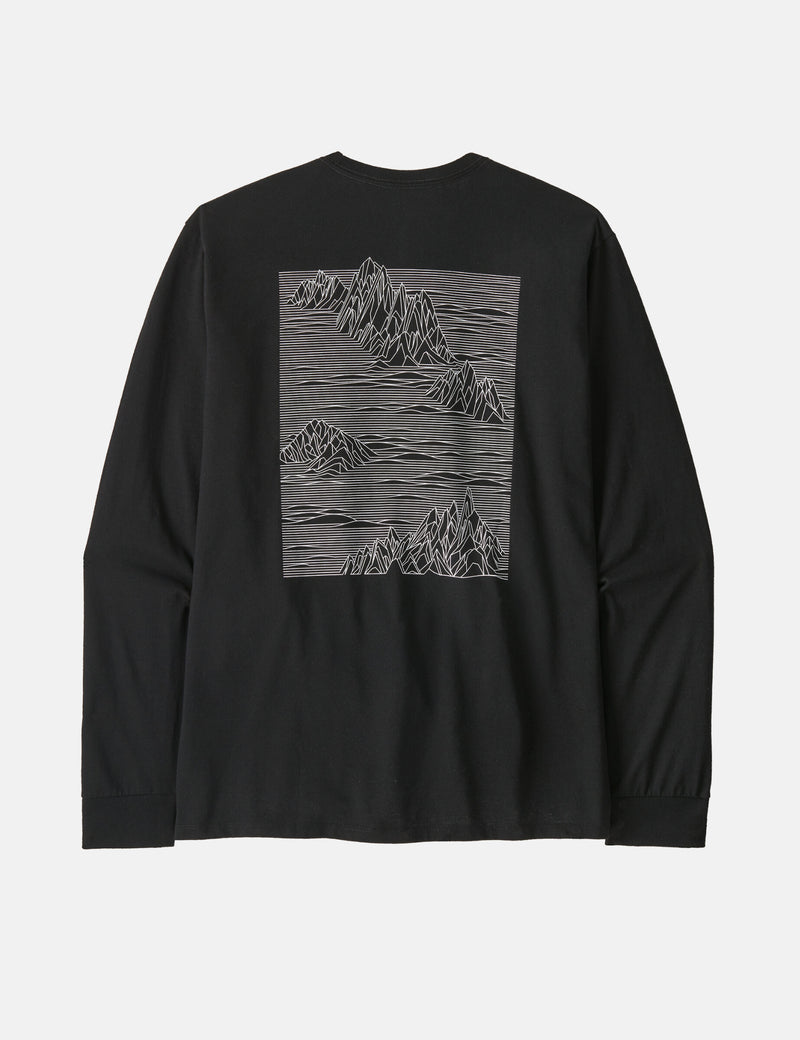 Patagonia Strataspire Long Sleeve T-Shirt - Black