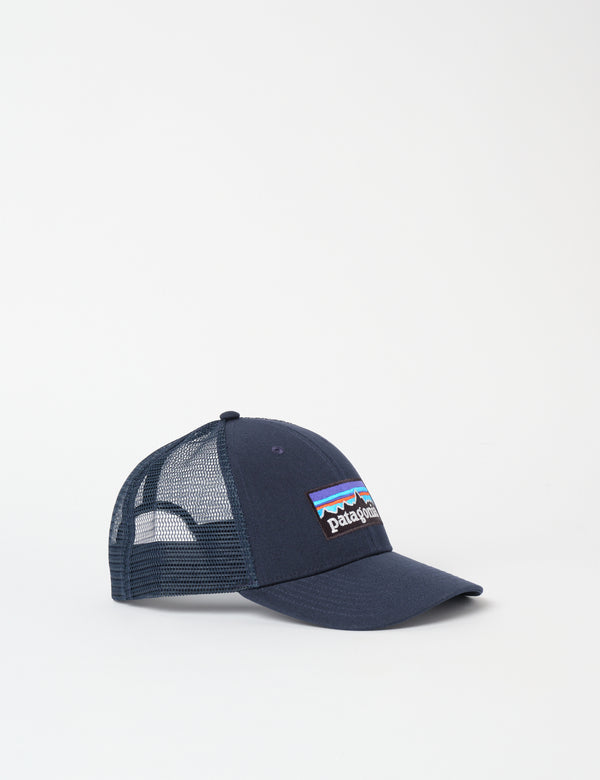 Patagonia P-6 Logo LoPro Trucker Cap - New Navy Blue