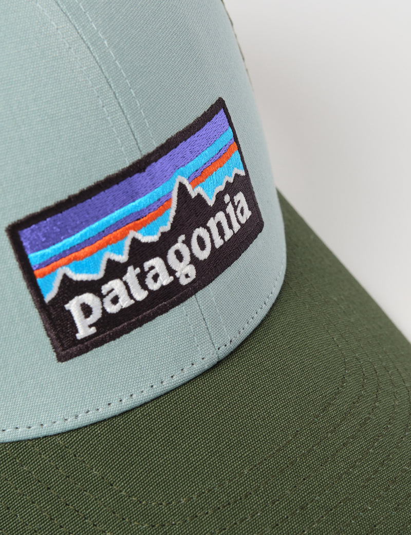 Patagonia P-6 Logo LoPro Trucker Cap - Thermal Blue