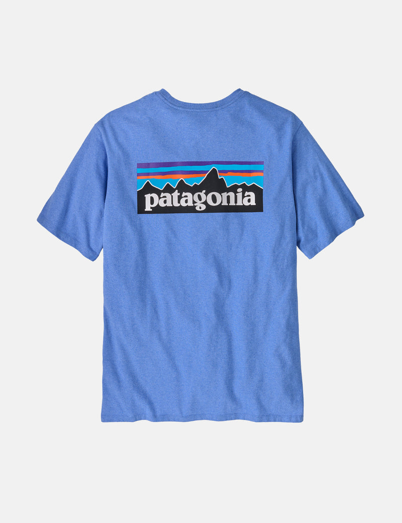 Patagonia P-6 Logo Responsibili-Tee T-Shirt - Abundant Blue