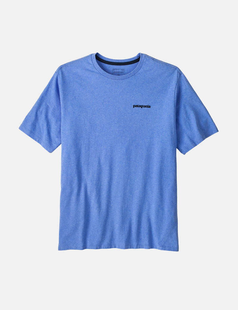 Patagonia P-6 Logo Responsibili-Tee T-Shirt - Abundant Blue