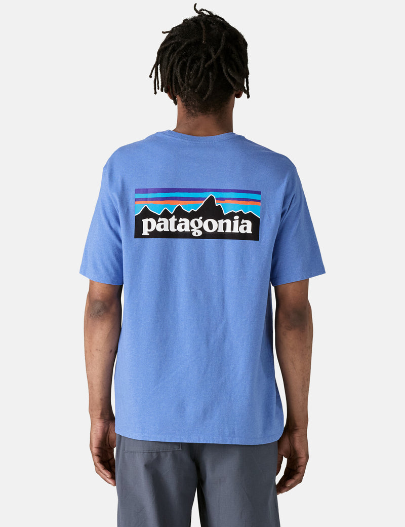 Patagonia P-6 Logo Responsibili-Tee T-Shirt - Abundant Blue