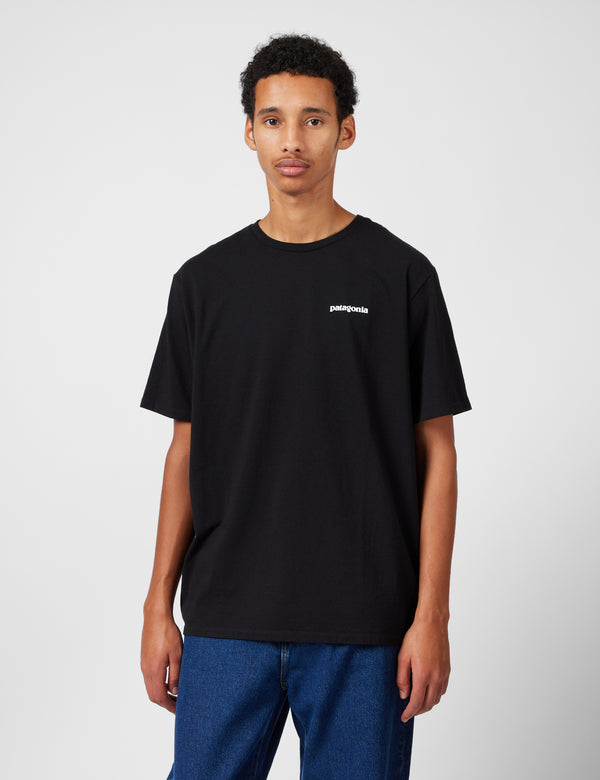 Patagonia P-6 Logo Responsibili-Tee T-Shirt - Black