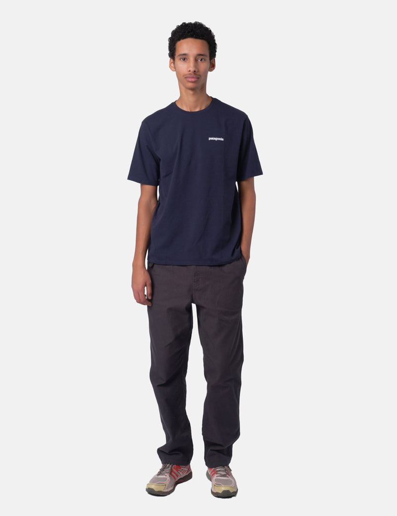 Patagonia P-6 Logo Responsibili-Tee T-Shirt - New Navy Blue