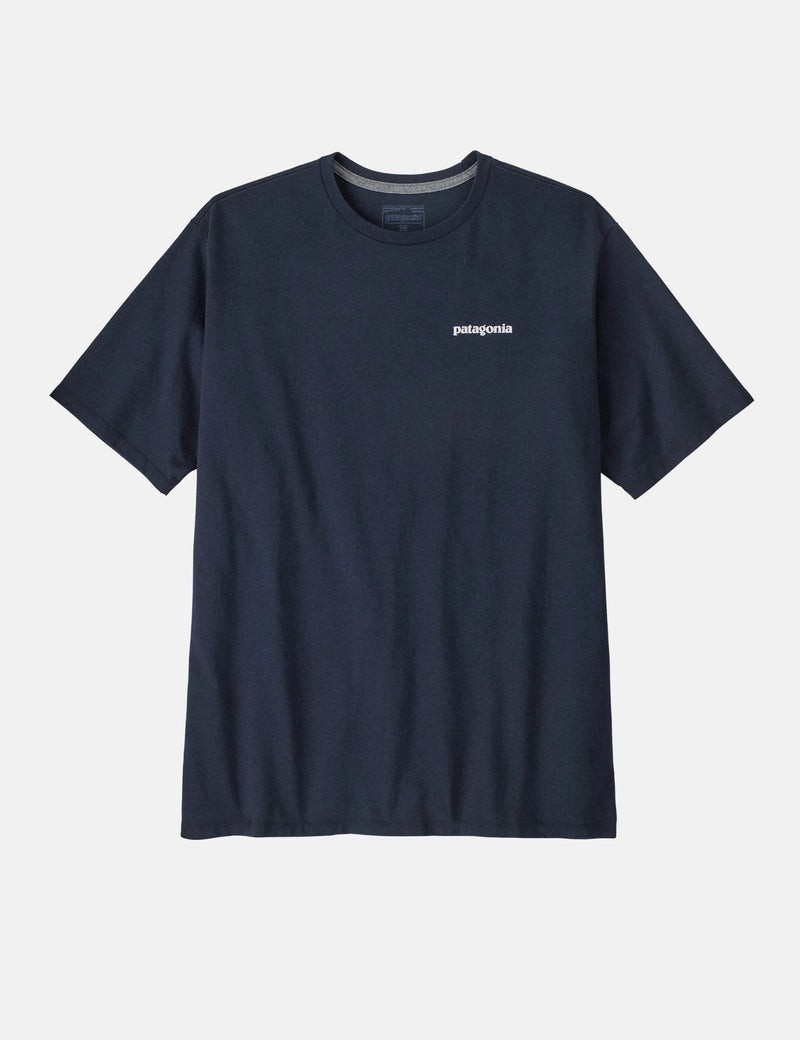 Patagonia P-6 Logo Responsibili-Tee T-Shirt - New Navy Blue