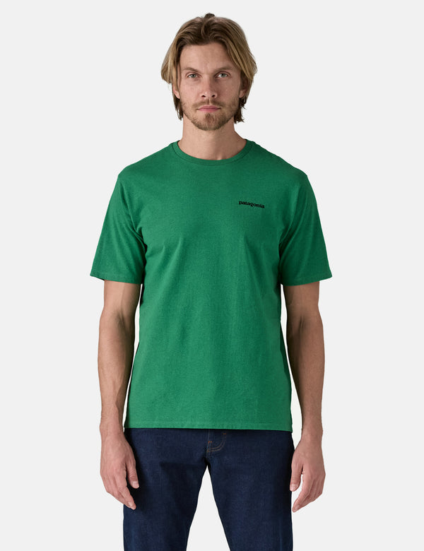 Patagonia P-6 Logo Responsibili-Tee T-Shirt - Heartleaf Green