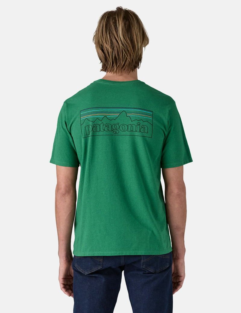 Patagonia P-6 Logo Responsibili-Tee T-Shirt - Heartleaf Green