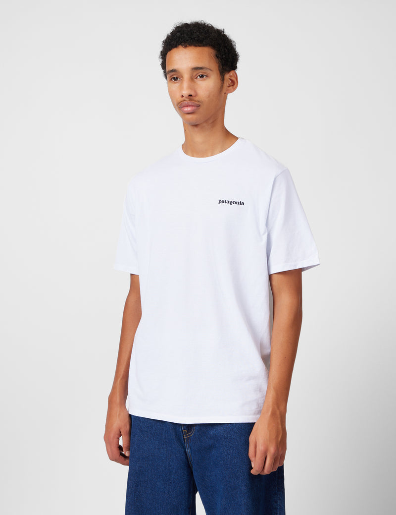 Patagonia P-6 Logo Responsibili-Tee T-Shirt - White