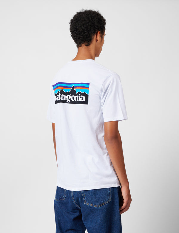 Patagonia P-6 Logo Responsibili-Tee T-Shirt - White