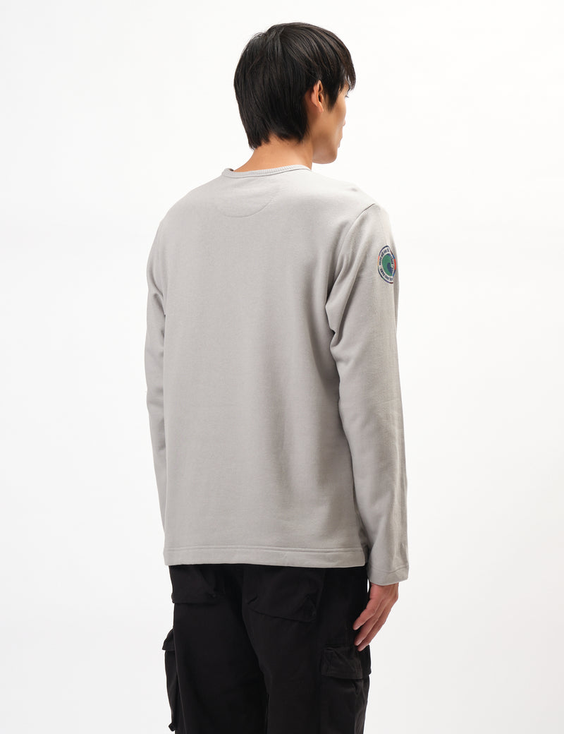 Patagonia Unity Fitz Wildrise Crew Sweatshirt - Salt Grey