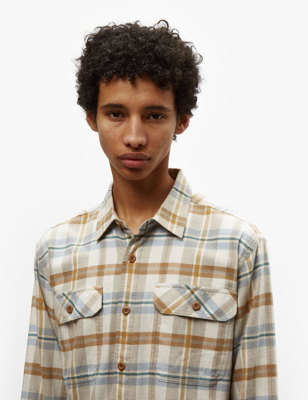 Patagonia Fjord Flannel Fields Shirt (Organic) - Natural