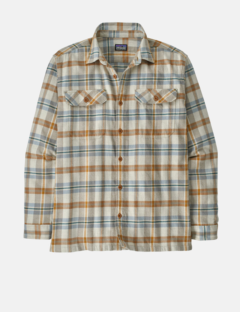 Patagonia Fjord Flannel Fields Shirt (Organic) - Natural