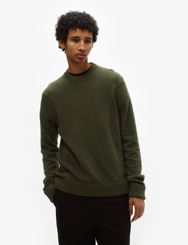 Patagonia Recycled Sweatshirt (Wool Blend) - Basin Green