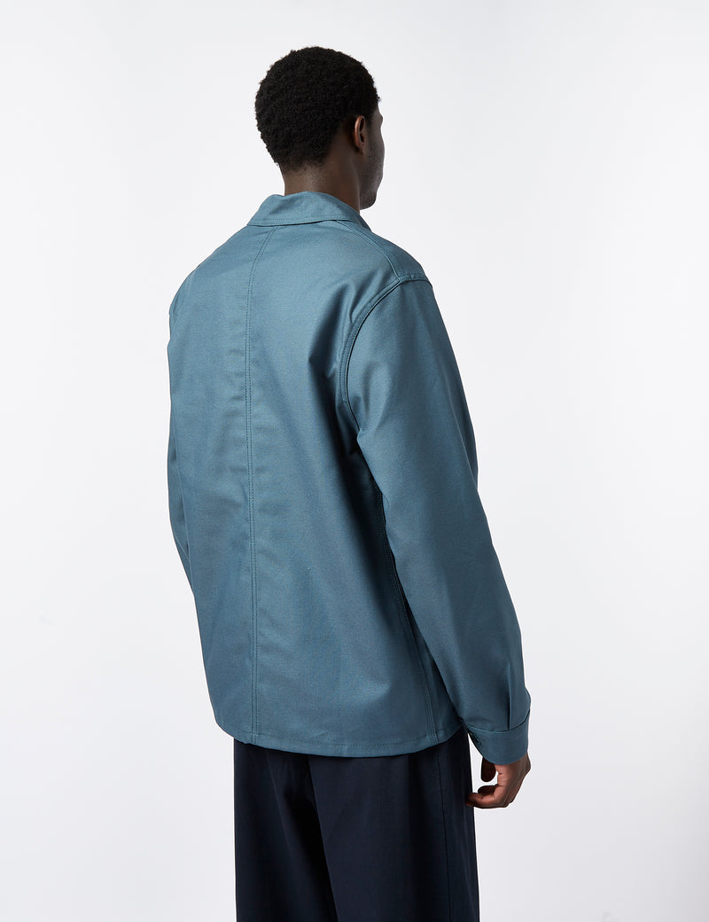 Le Laboureur Cotton Work Jacket - Forest Green