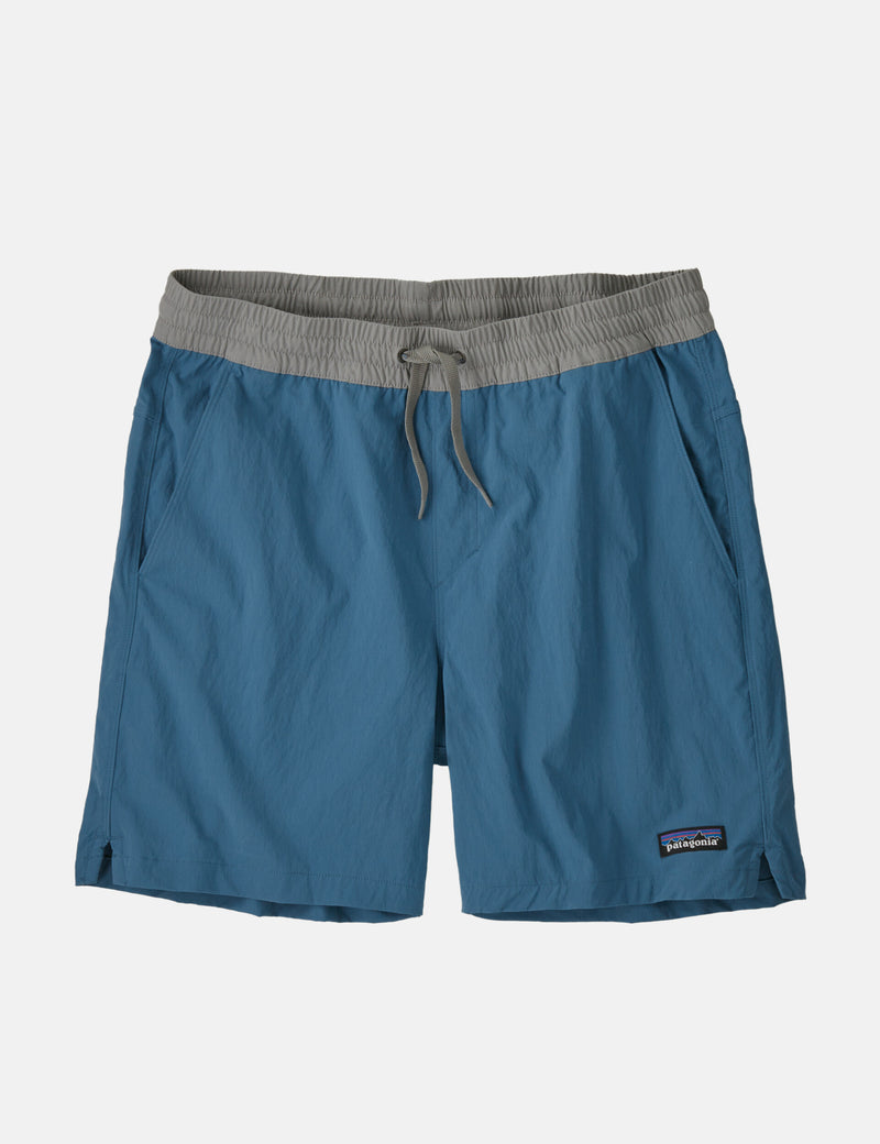 Patagonia Baggies Lights 6 inch Swallowtail Geo - Blue