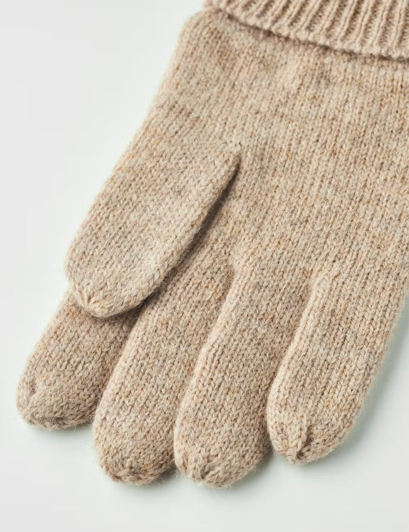 Hestra Raggwool Gloves - Beige