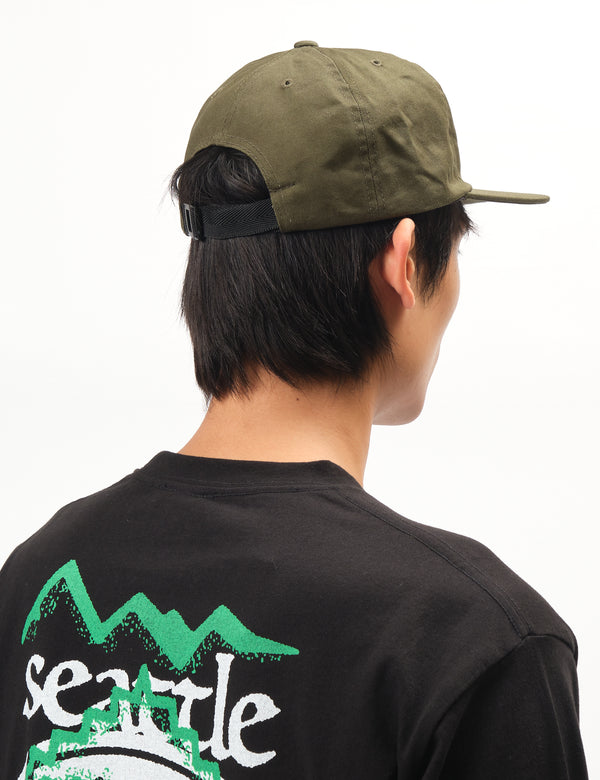 Manastash Rainbow Logo Cap - Olive Green