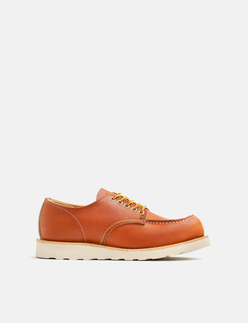 Red Wing Shop Moc Toe Shoes - Oro Legacy Tan