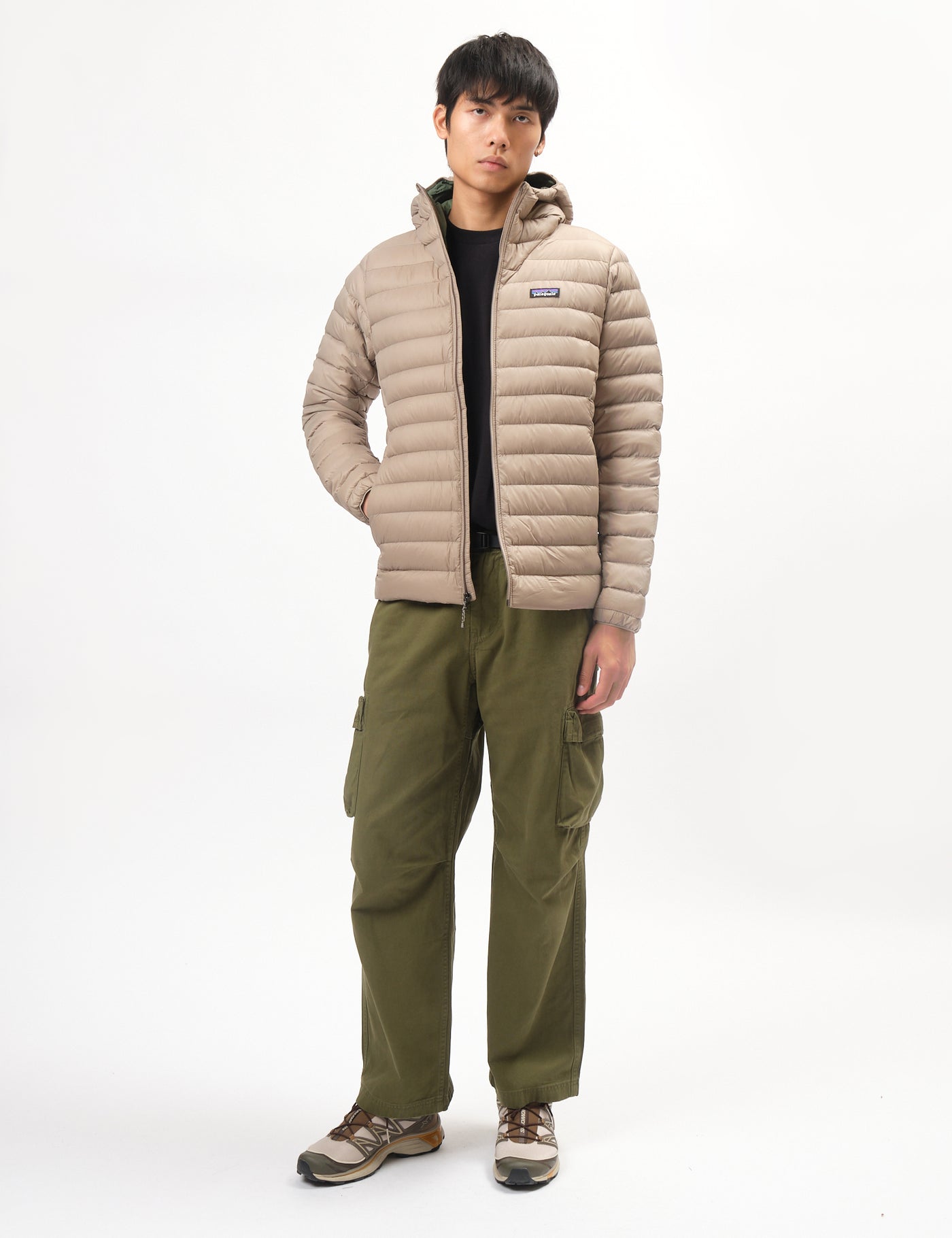 Patagonia Down Sweater Hoody - Seabird Grey | Urban Excess
