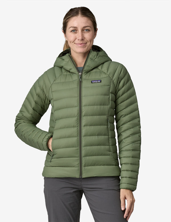 Patagonia Women's Down Sweater Hoody - Terrain Green