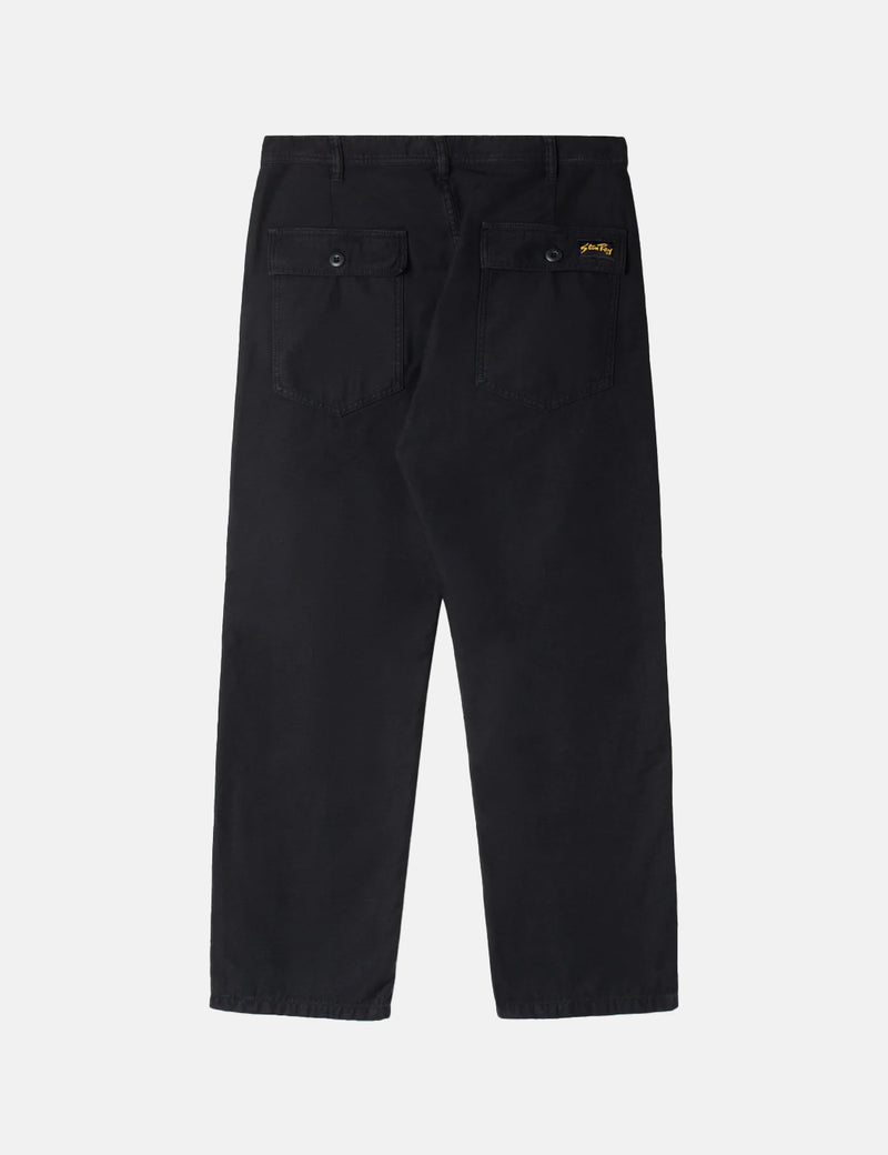 Stan Ray Fat Pant (Loose/Sateen) - Black