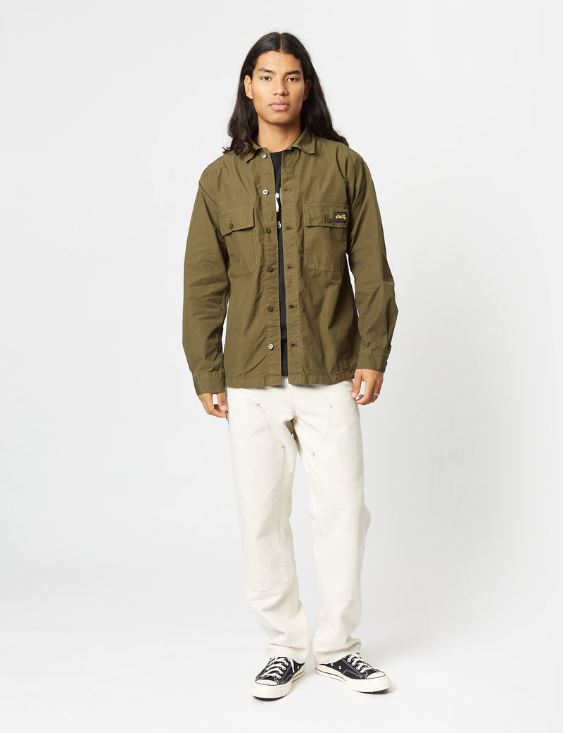 Stan Ray CPO Shirt (Ripstop) - Olive Green