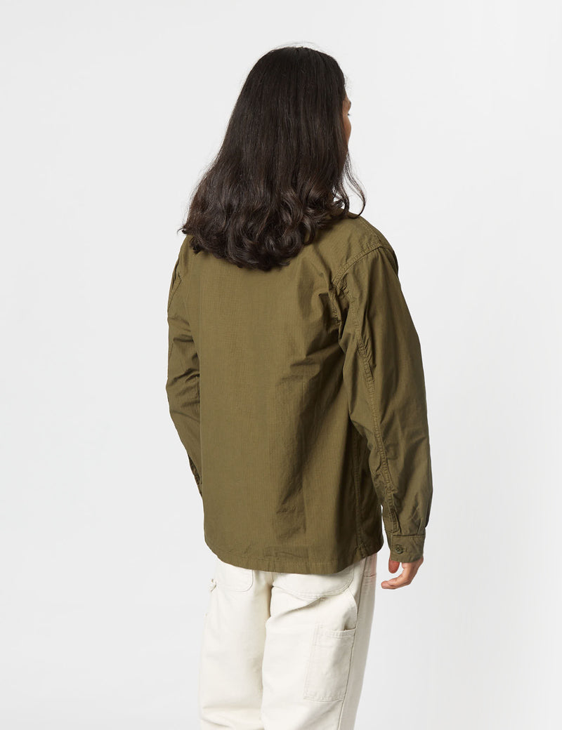 Stan Ray CPO Shirt (Ripstop) - Olive Green