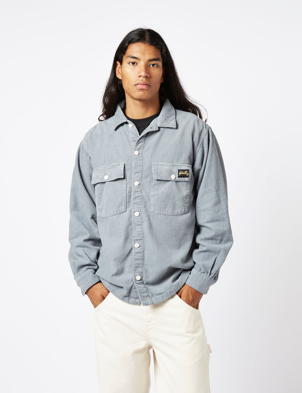 Stan Ray CPO Shirt (Cord) - Battle Grey