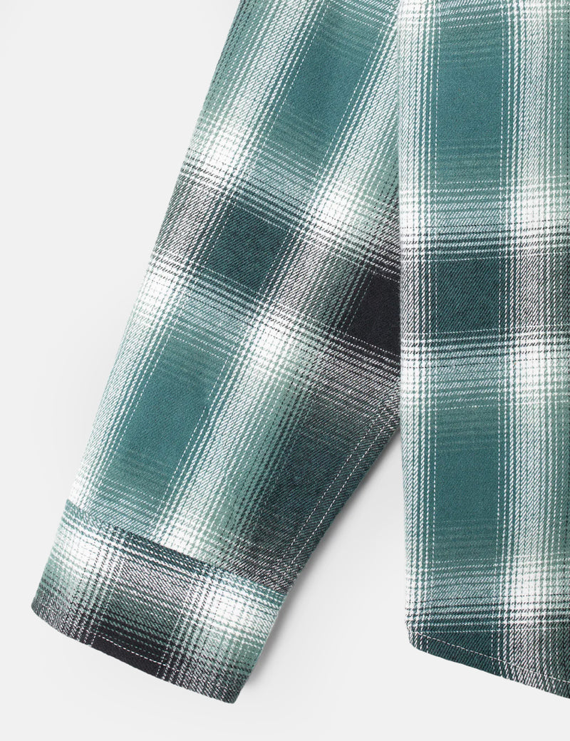 Stan Ray Flannel Shirt (Plaid) - Pine Green