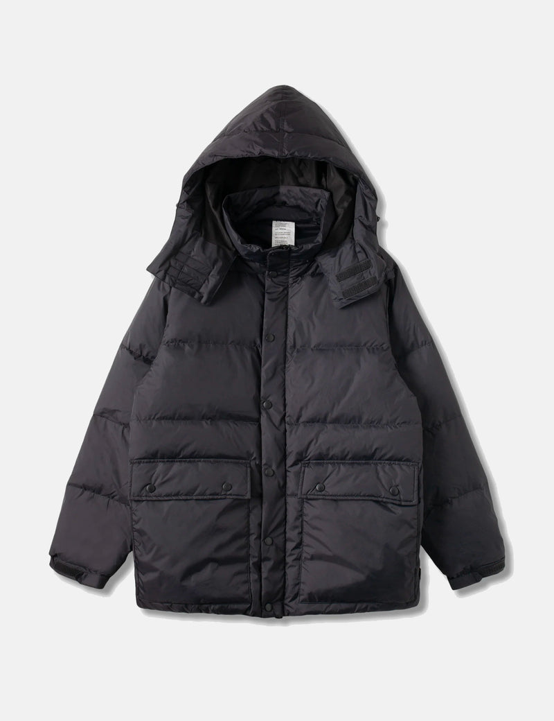 Stan Ray Down Jacket (Removable Hood) - Black