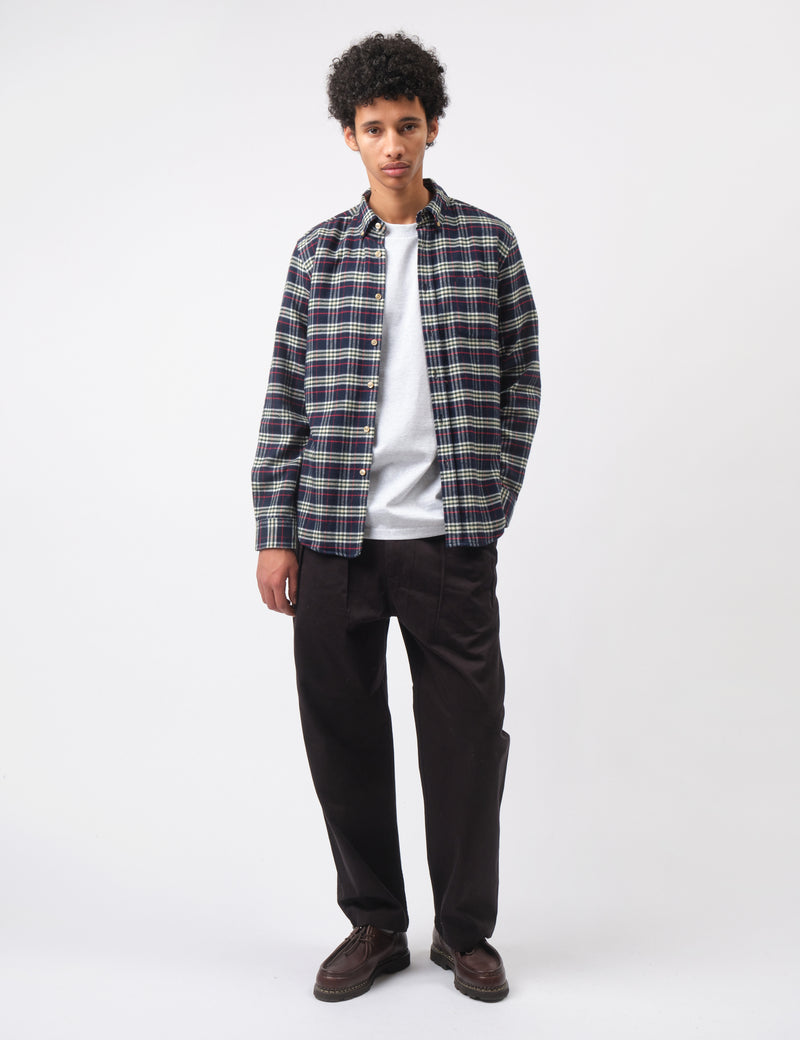 Portuguese Flannel Lamo Shirt - Blue